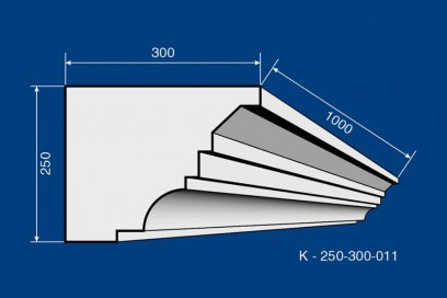 Карниз K-250-300-011
