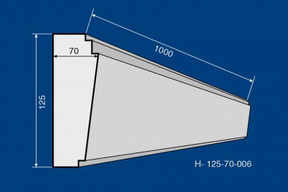 Наличник Н-125-70-006