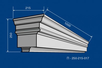 Подоконник П-250-215-017