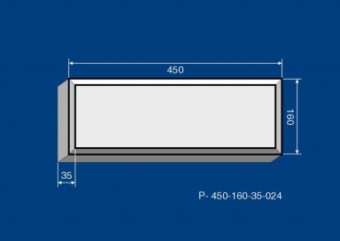 Рустовой камень Р-450-160-35-024