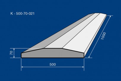 Накрывной элемент К-500-70-021